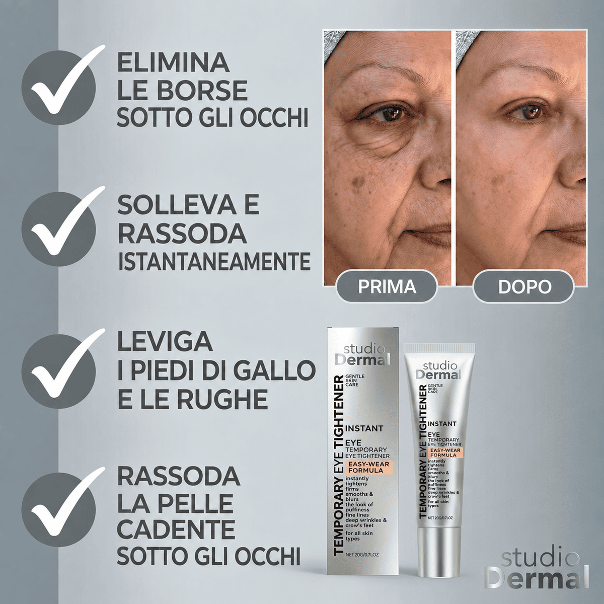 Tensore Occhi Anti-Età – Effetto Giovane in 90 Secondi