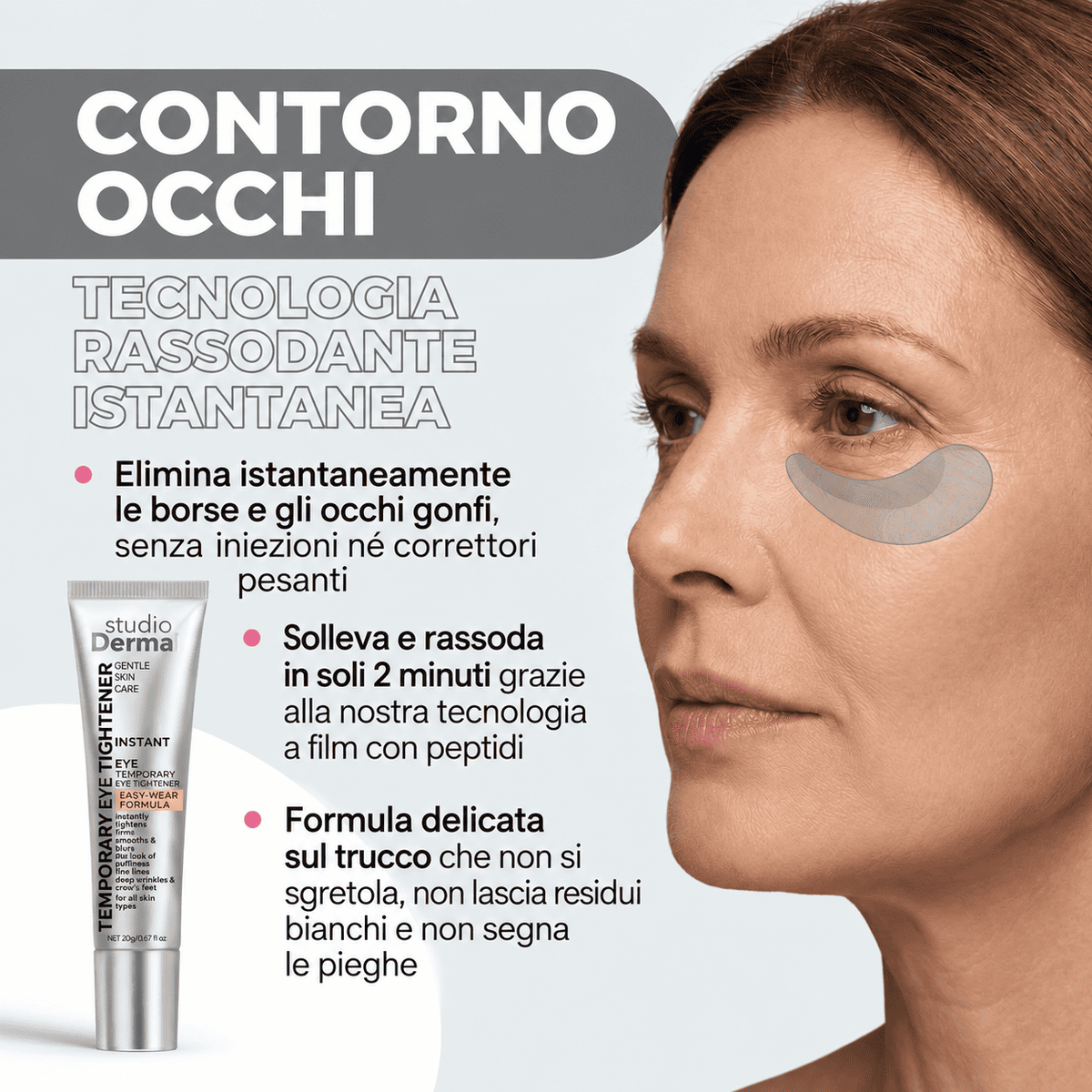 Tensore Occhi Anti-Età – Effetto Giovane in 90 Secondi