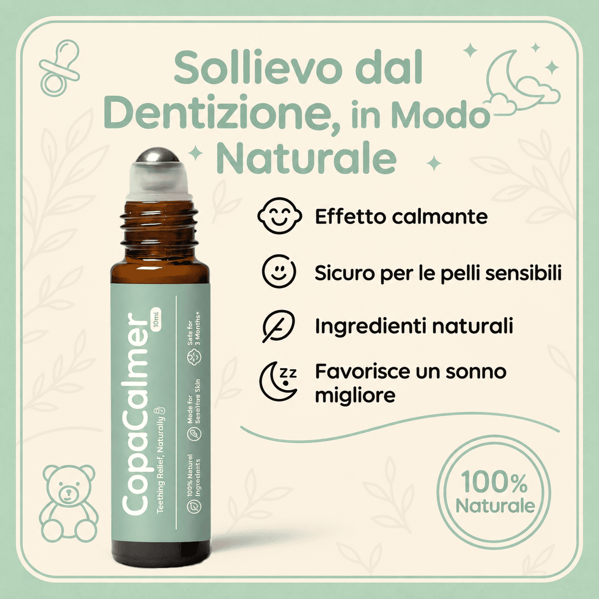 CopaCalmer Roll-on per la Dentizione